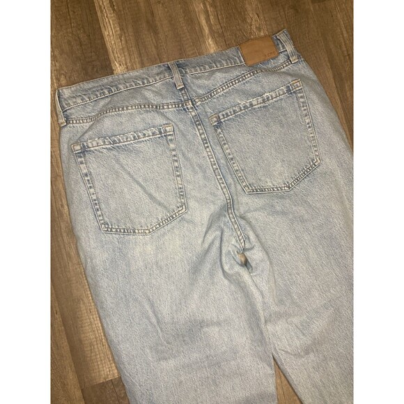 Aeropostale Denim Jeans Women’s 14 Blue Destroyed Ripped Slim & Thick Curvy Mom - Picture 4 of 7